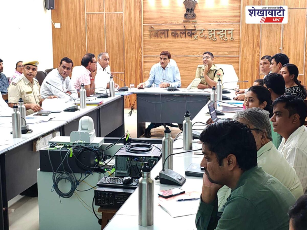 jhunjhunu-road-safety-meeting-overloading-black-spots-school-buses