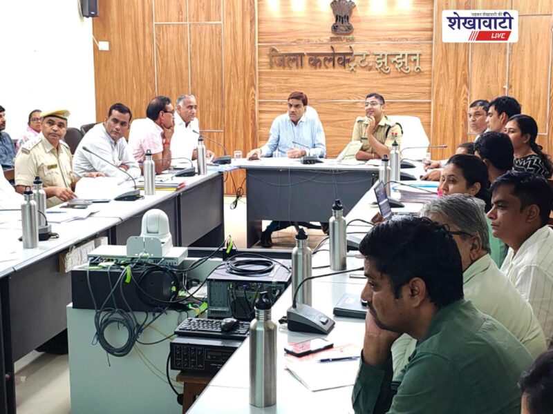 jhunjhunu-road-safety-meeting-overloading-black-spots-school-buses