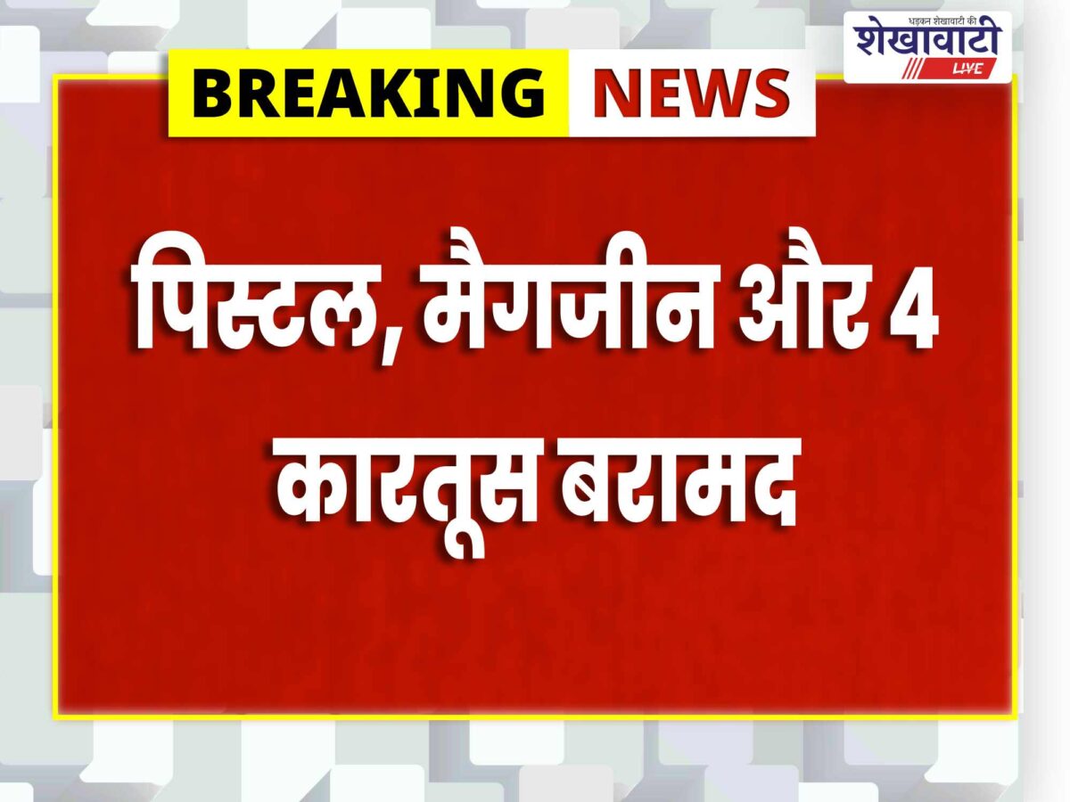 pilani-police-history-sheeter-arrested-illegal-pistol-cartridges