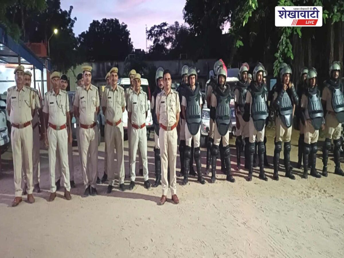 jhunjhunu-municipal-election-police-flag-march-security