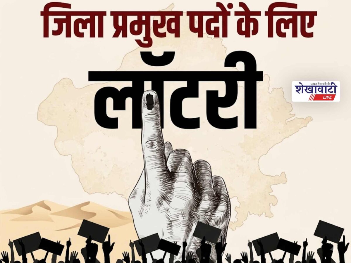 जिला प्रमुख पदों की आरक्षण लॉटरी जारी, चूरू और झुंझुनूं में महिला प्रमुख, सीकर में ओबीसी महिला