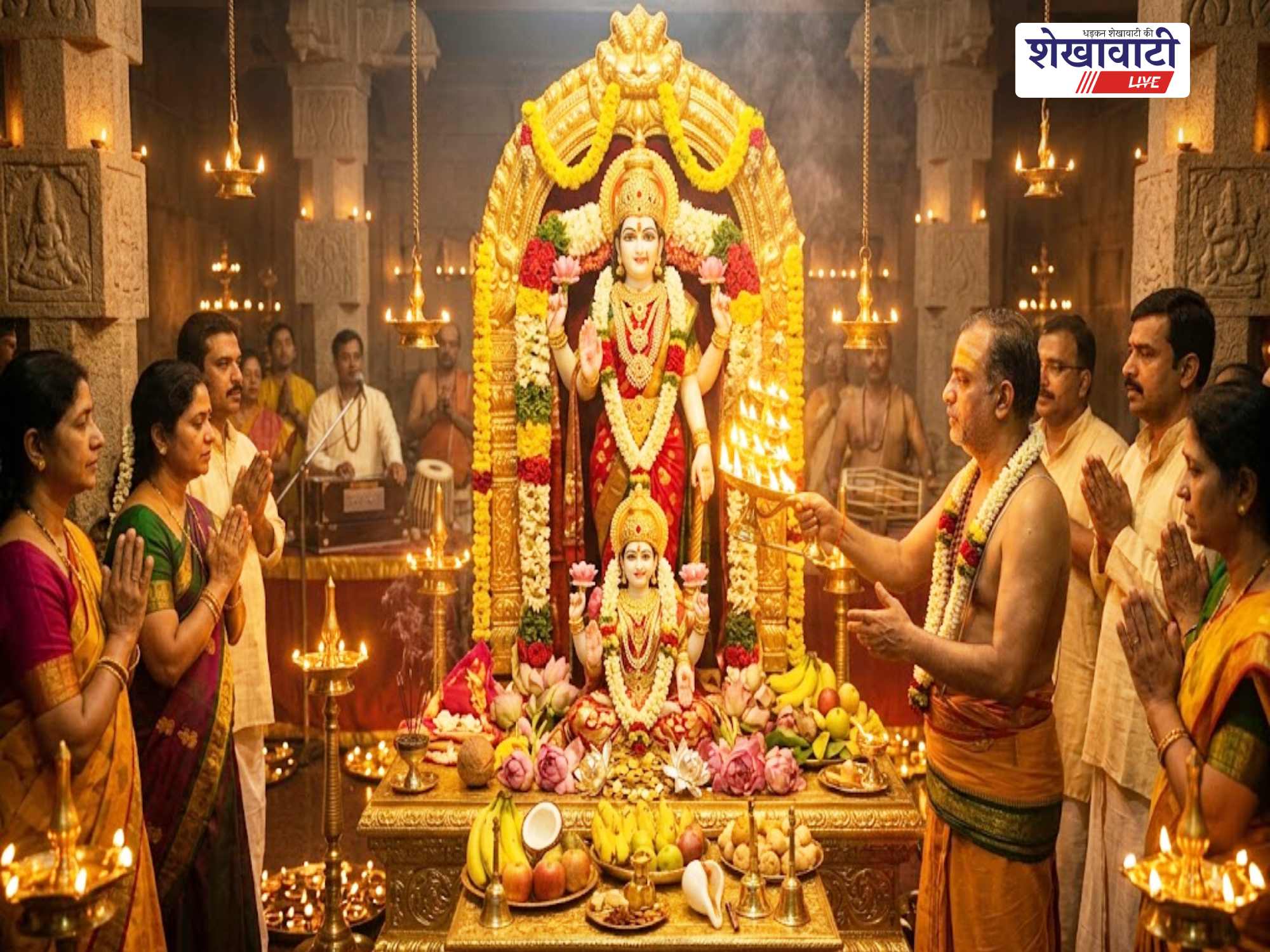 Laxmi Ji Ki Aarti: लक्ष्मी जी की आरती, ॐ जय लक्ष्मी माता, मैया जय लक्ष्मी माता