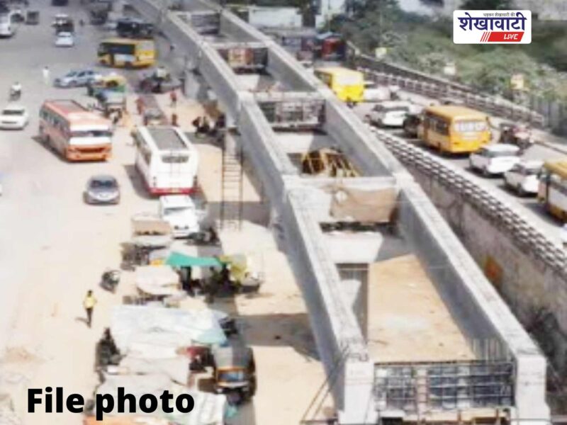 sikar-new-railway-overbridge-opens-for-light-vehicles-trial