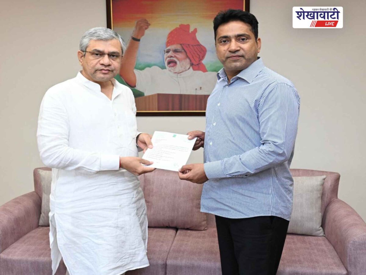 rahul-kaswan-meets-railway-minister-churu-railway-projects-rob-vande-bharat