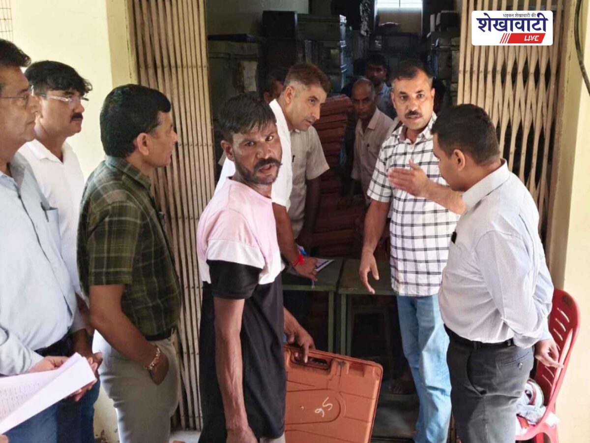 churu-municipal-election-2026-evm-commissioning-abhishek-surana