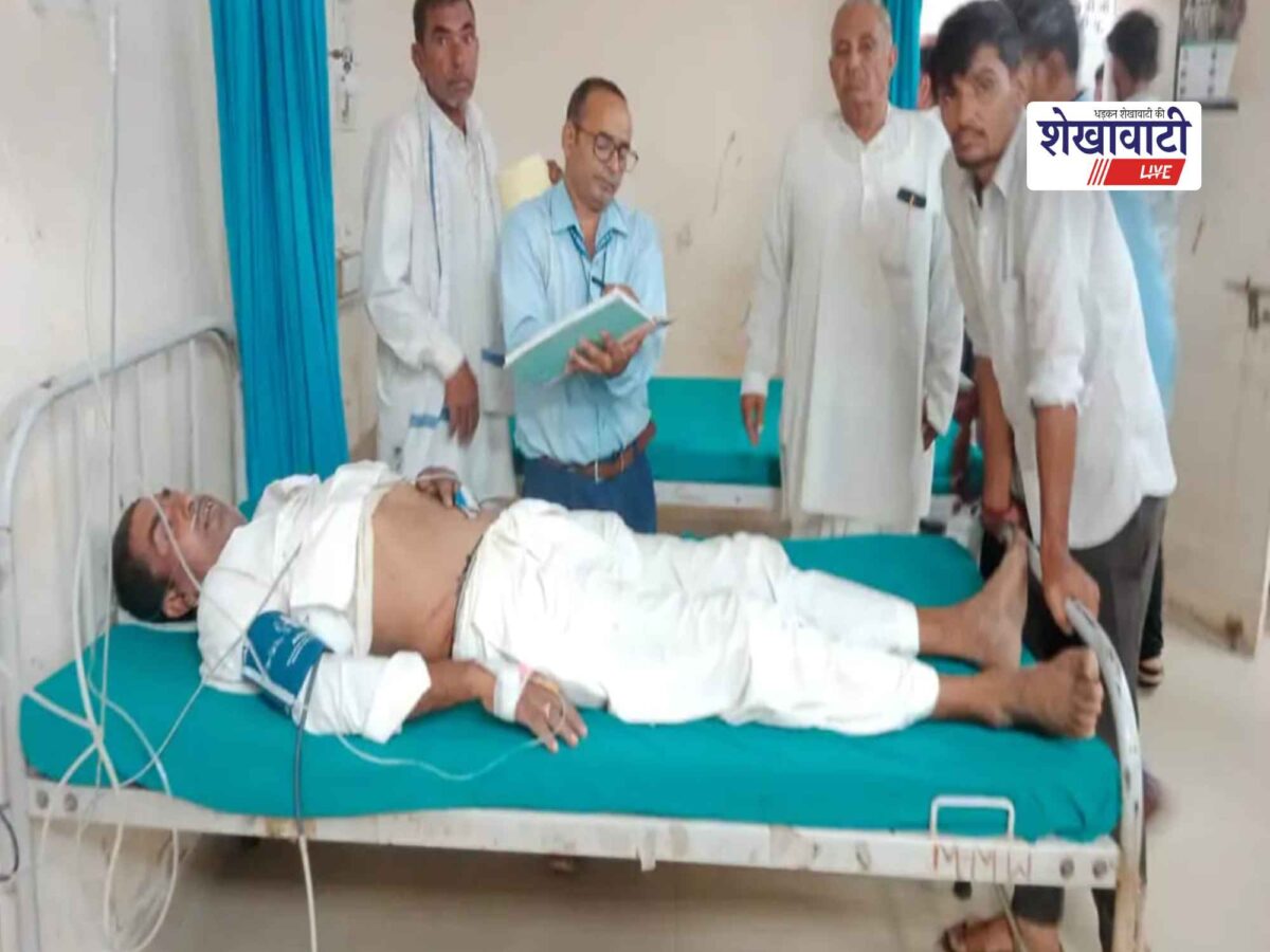 sardarshahar-derajsar-tractor-accident-farmer-injured