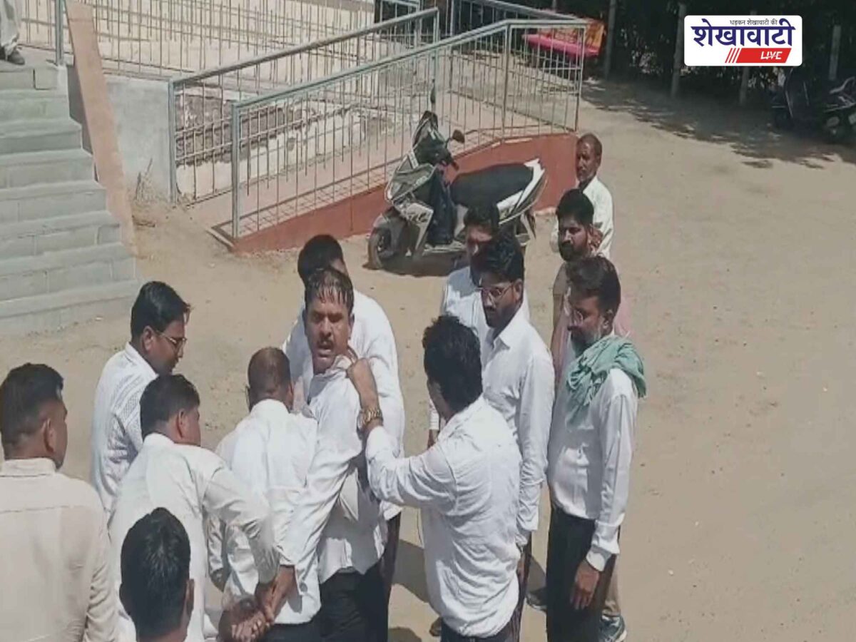 sardarshahar-sdm-office-advocate-dileep-singh-self-immolation-attempt