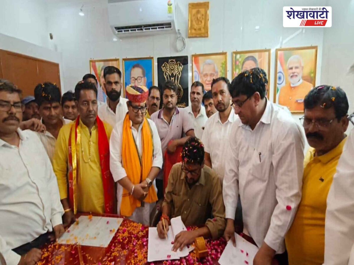 rajaldesar-municipality-president-gopal-maru-takes-charge