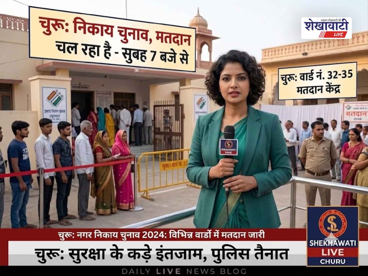 Churu News Live: चूरू जिले की पल – पल की बड़ी खबरें | Live Updates | Today for 9 सितम्बर 2026 @churunews