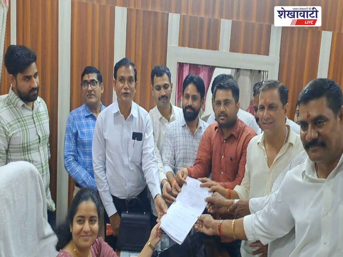 chirawa-municipal-election-bjp-suresh-bhuker-nomination