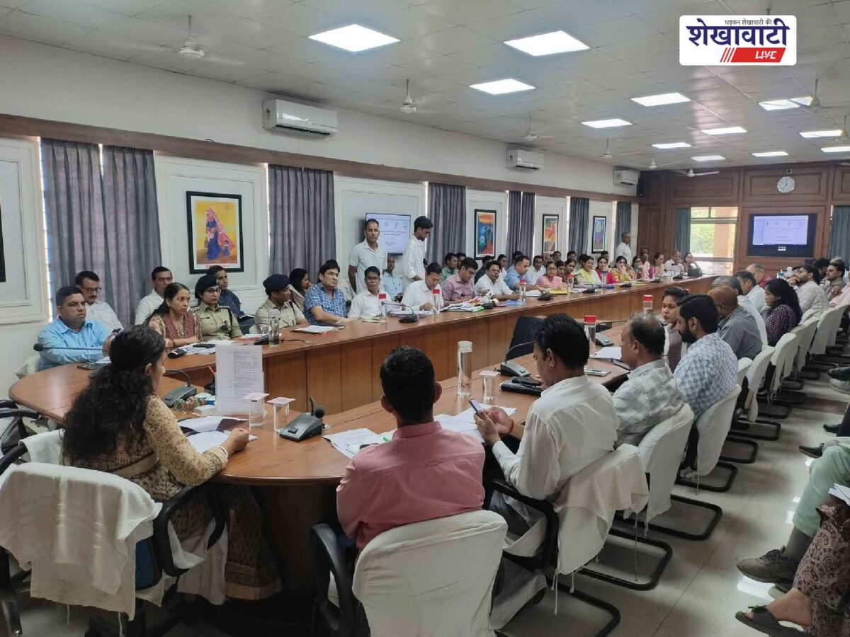 sikar-weekly-review-meeting-swachhta-hi-seva-cleaning-campaign