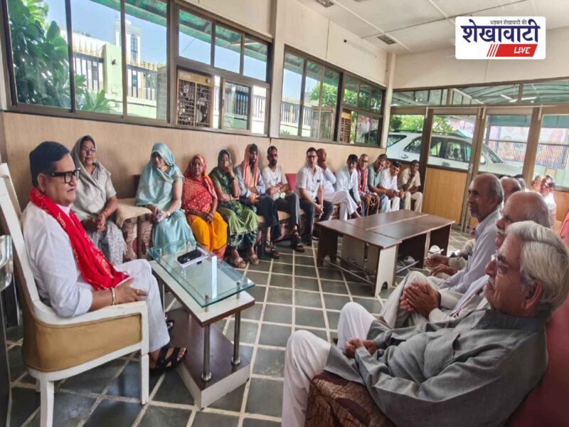 ratangarh-abhinesh-maharshi-public-hearing-bjp-office