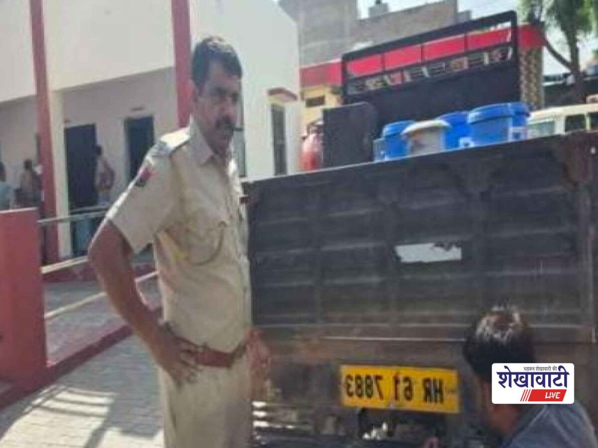 churu-rajgarh-police-69-illegal-vehicles-seized-traffic-action
