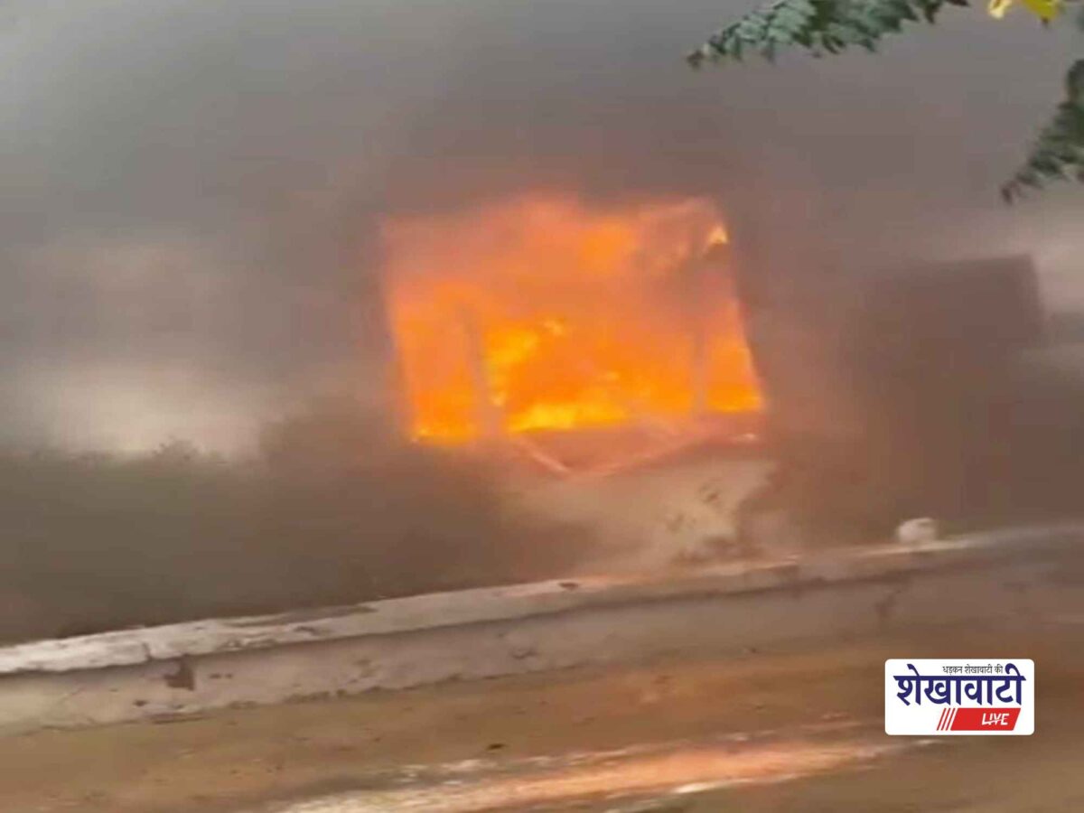 taranagar-wood-factory-massive-fire-sardarshahar-road-churu