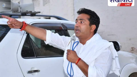 हजारो किसानों के साथ सांसद राहुल कस्वां का ट्रैक्टर पर जयपुर कूच कल