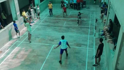 बैडमिंटन प्रतियोगिता फाइनल मैच के मुकाबले रहे रोचक