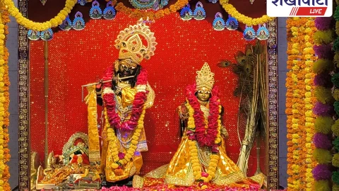 झुंझुनूं में श्री गोपीनाथ मंदिर पर धूमधाम से जन्माष्टमी