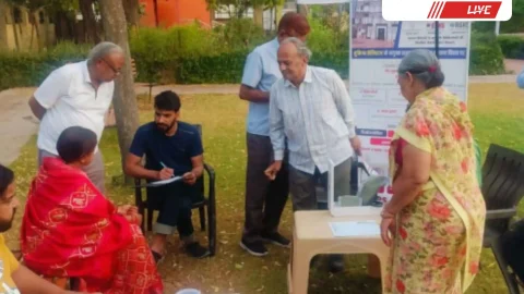 स्वास्थ्य के प्रति जागरूकता बढ़ाने को लिए ढूकिया हॉस्पिटल ने चार दिनों तक लगाए स्वास्थ्य चैकअप शिविर