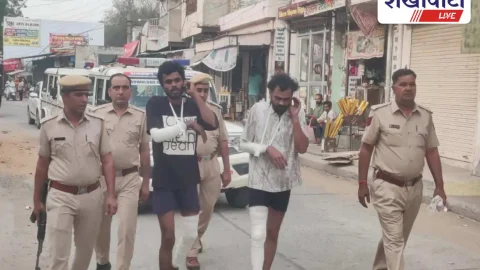 Churu News – शराब ठेके पर फायरिंग करने वाले दो आरोपी गिरफ्तार, बाजार में मांगी माफी