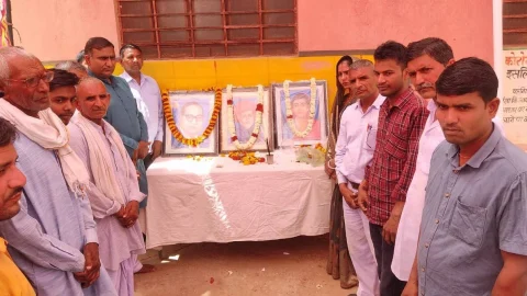 किसान सेवा केंद्र पर मनाई 196 वीं महात्मा ज्योतिबा फुले जयंती