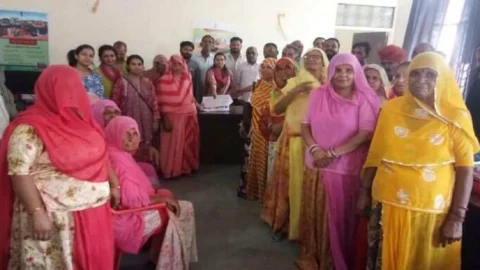 अभियान में 25 भाईयों के बीच किया गया 160 बीघा कृषि भूमि का बंटवारा