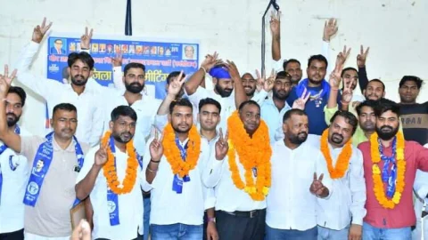 बगड़ के विकास आल्हा बने भीम आर्मी के जिलाध्यक्ष