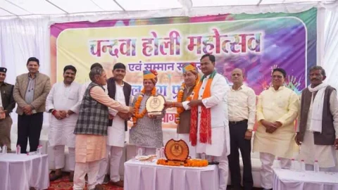 खेल एवं युवा मामलात राज्य मंत्री के. के. बिश्नोई का झुंझुनूं दौरा