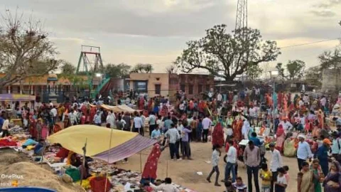 रामनवमी के उपलक्ष में हुआ मेले व कुश्ती दंगल का आयोजन