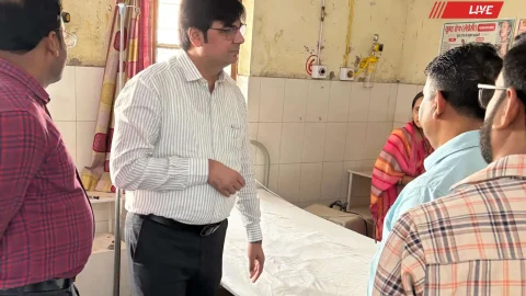 दो गायनी विशेषज्ञ चिकित्सक, फिर भी संस्थागत डिलीवरी में कमी, सीएमएचओ डॉ गुर्जर हुए नाराज
