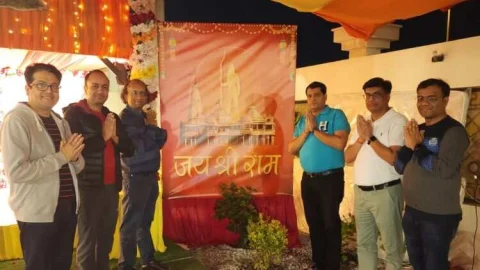 दुबई में हो रहा अंखड रामायण पाठ : रामलला की प्राण प्रतिष्ठा समारोह को लेकर‌