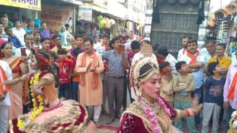 अजीतगढ़ में दो दिवसीय भगवान परशुराम जन्म महोत्सव हुआ संपन्न