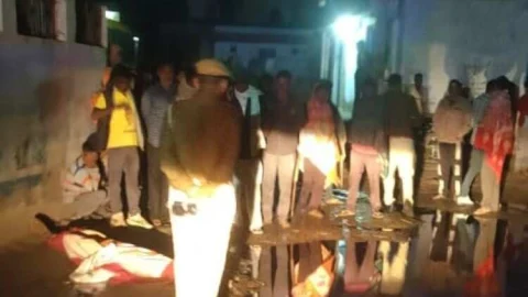 ट्रेक्टर की टक्कर से युवक की मौत