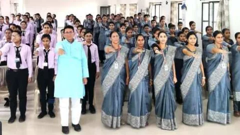 एन.एस.एस. का स्थापना दिवस मनाया गया