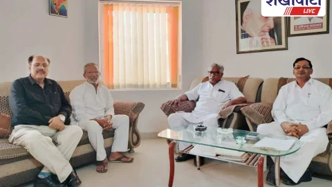 गाँधी आश्रम हटूण्डी पहुंचे धर्मपाल गांधी, जाना इतिहास