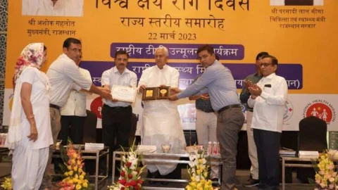 जिले में टीबी मुक्त ग्राम पंचायत अभियान के सफल क्रियान्वन में झुंझुनूं ने पाया दूसरा स्थान