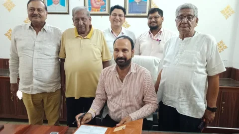 जेजेटी यूनिवर्सिटी में डॉ देवेंद्र सिंह ने प्रो प्रेसिडेंट के पद पर कार्यभार संभाला