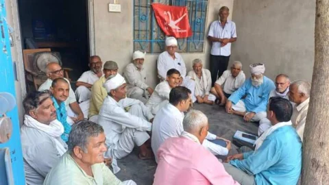 किसान महासभा की बैठक संपन्न, नहर लाओ, काटली बचाओ आंदोलन का करेंगे आगाज