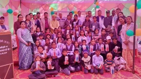 राजकीय विद्यालय काजड़ा में हुआ वार्षिकोत्सव का आयोजन