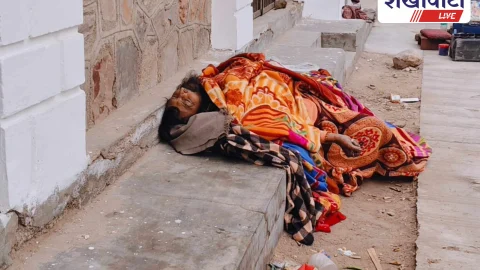 Churu News: फुटपाथ पर मिले साधु के शव से सनसनी