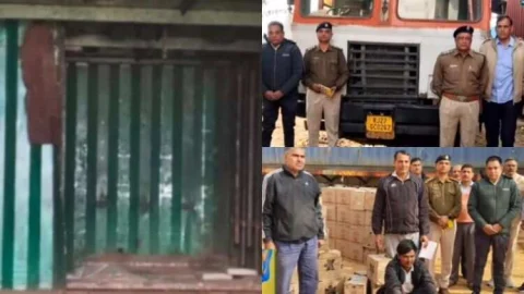 झुंझुनू में 20 लाख रूपए की अवैध शराब पकड़ी