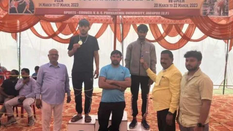 जेजेटी यूनिवर्सिटी के खिलाड़ियों ने रचा इतिहास : ऑल इंडिया इंटर यूनिवर्सिटी स्पर्धा में जीते मैडल