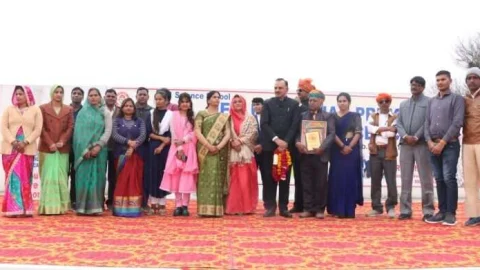 एसपी के मुख्य आतिथ्य में मनाया न्यू राजस्थान प्रिंस इंटरनेशनल एकेडमी का वार्षिकोत्सव