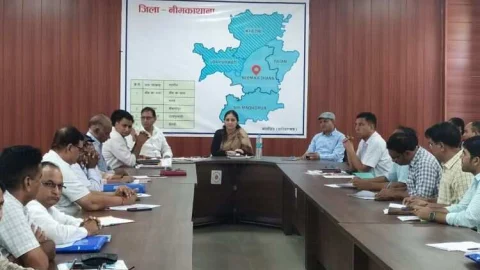 जिला स्तरीय जनसुनवाई में 48 प्रकरणों पर हुई चर्चा