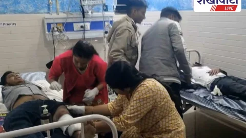 Jhunjhunu News: हादसा: जीप-बाइक भिड़ंत में दो घायल