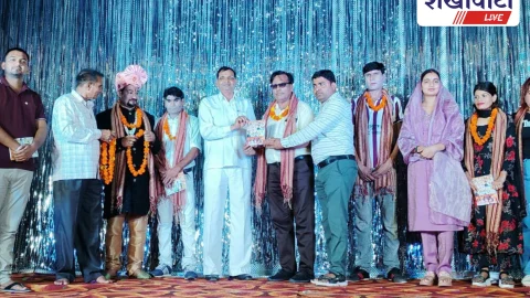 सूरजगढ़ में जादूगर एस.के. भाटी व टीम का सम्मान समारोह