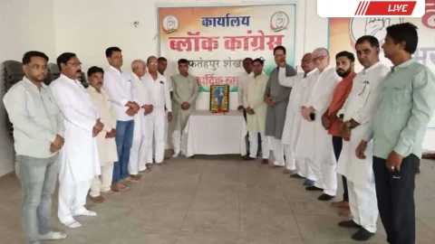 भारत रत्न संविधान निर्माता डॉ. भीमराव अम्बेडकर की जयन्ती मनाई