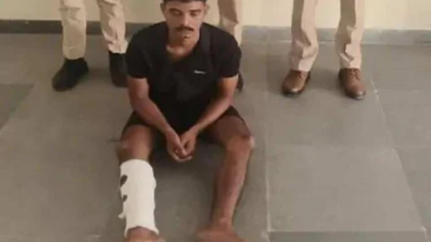 फायरिंग मामले में 25 हजार का फरार इनामी बदमाश गिरफ्तार