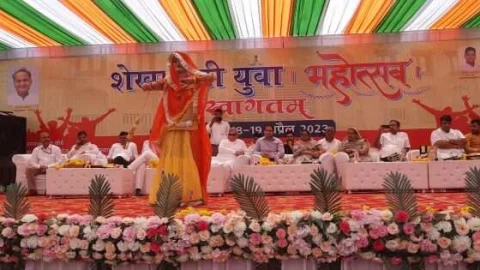संभाग स्तरीय शेखावाटी युवा महोत्सव का हुआ भव्य आगाज