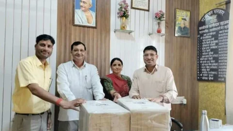 भामाशाह ने तहसील सूरजगढ़ को भेंट किये दो प्रिंटर