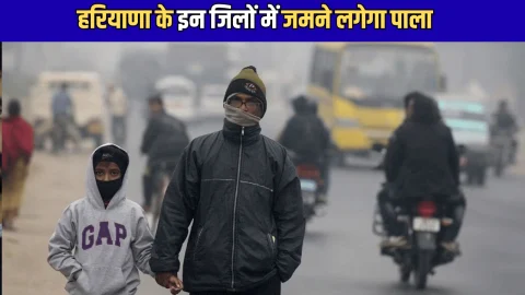 Haryana Weather Update : हरियाणा के इन जिलों में जमने लगेगा पाला, 5°C तक गिरेगा तापमान, इस दिन से बारिश के आसार